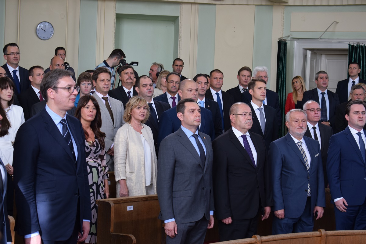 Predsednici Srbije i Mađarske u Senti